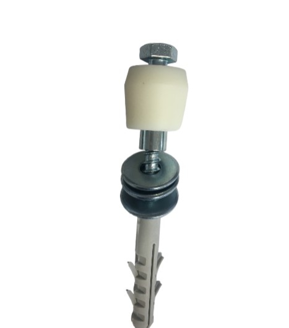 Bodenführungsrolle Gr.32 Nylon mit Dübel MEA 10337704